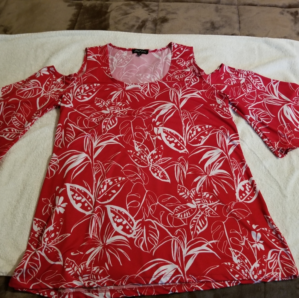 Cold Shoulder Tunic